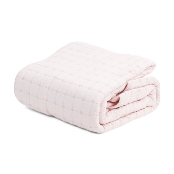 SHABBY CHIC Bow Quilt Set - Picture 2 of 2